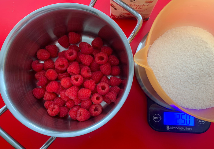 Frambozen jam 01