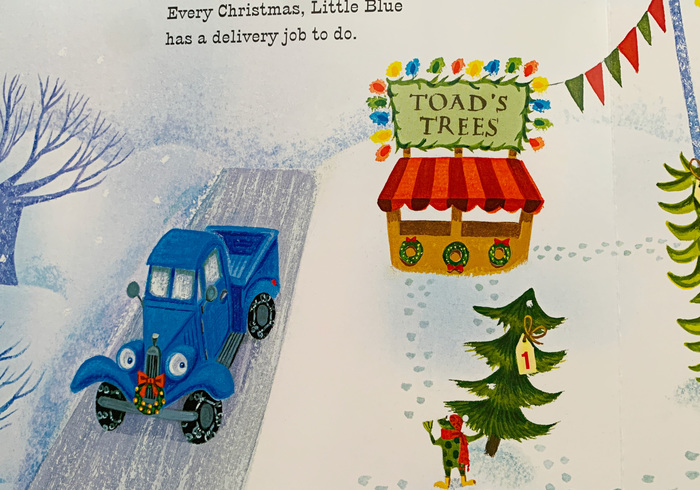 Little blue trucks christmas 01