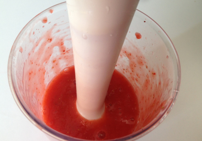 Strawberry sorbet 01