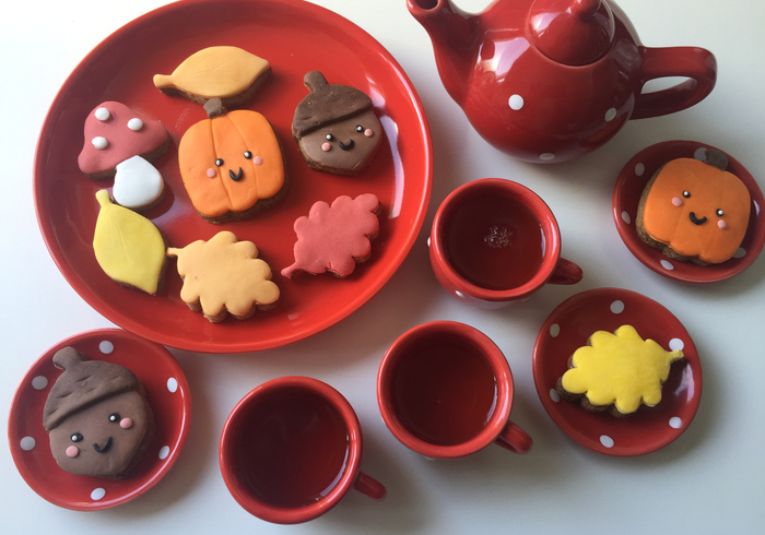 Kruidige herfstkoekjes home