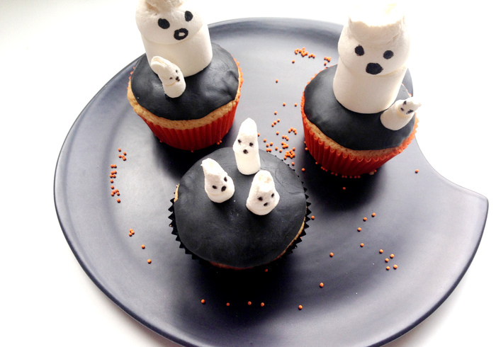Glutenvrije spooky cupcakes 11