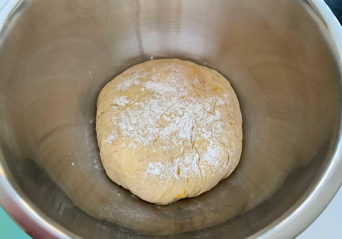 Zoete mini focaccia broodjes 11