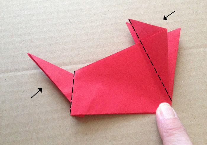 Origami muis 22