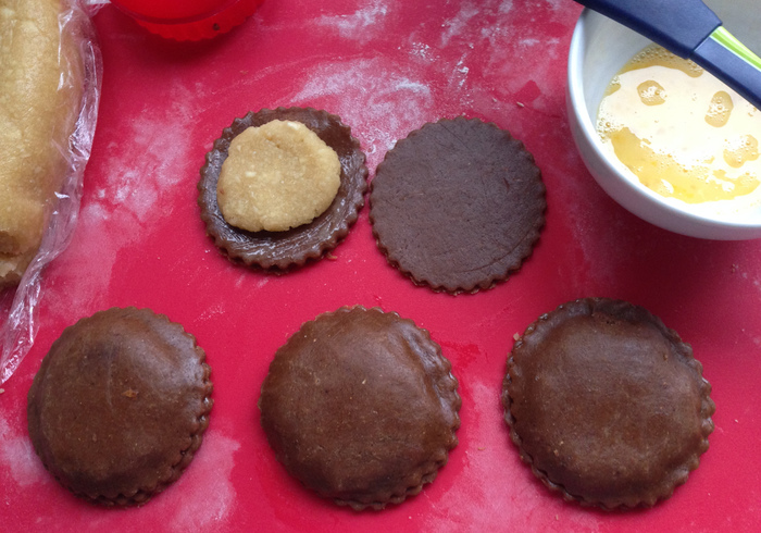 Gevulde speculaas koeken 16
