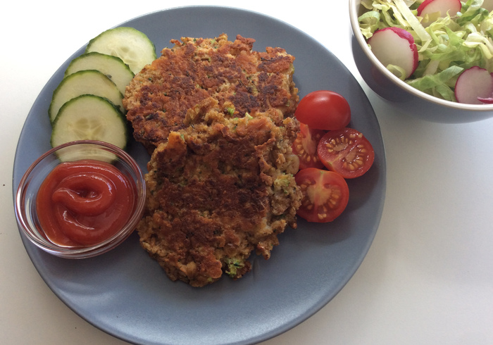 Cheese patties home