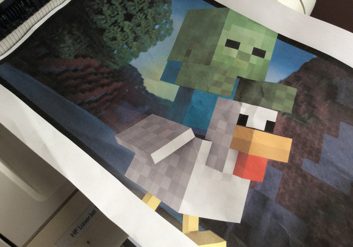 Minecraft zombie 16