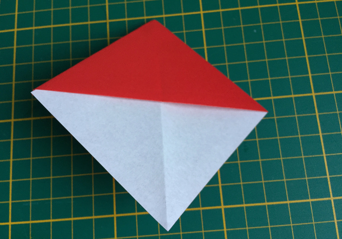 Origami paddenstoel 09