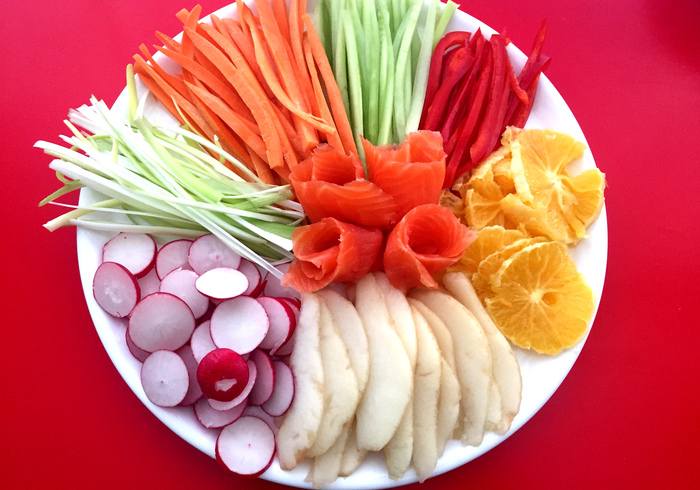 Yusheng prosperity salad 14