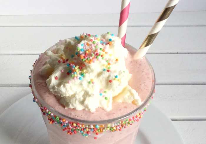 Unicorn milkshake homepage