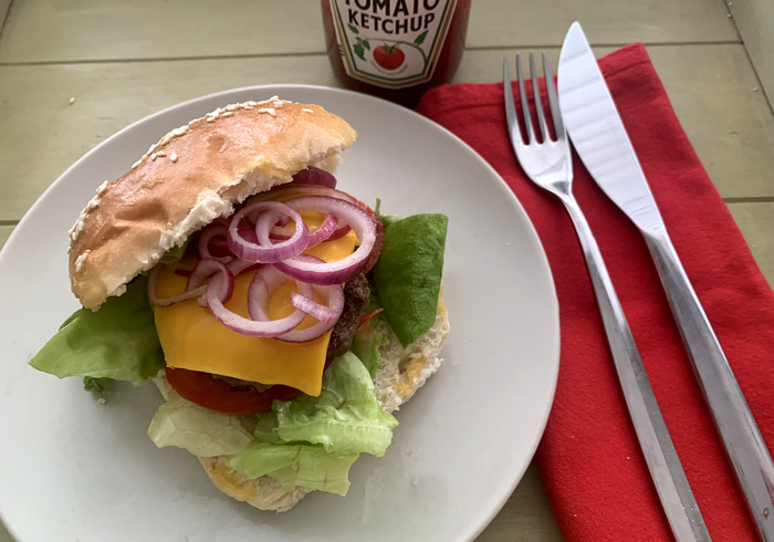 Beef sliders home