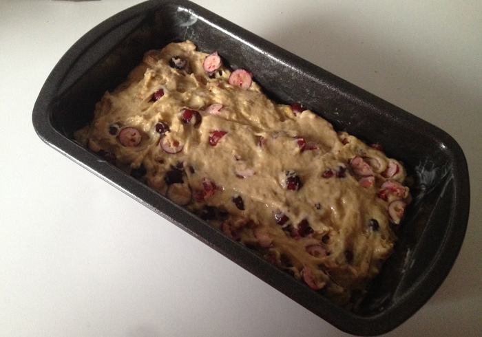 Cranberry walnut bread 19