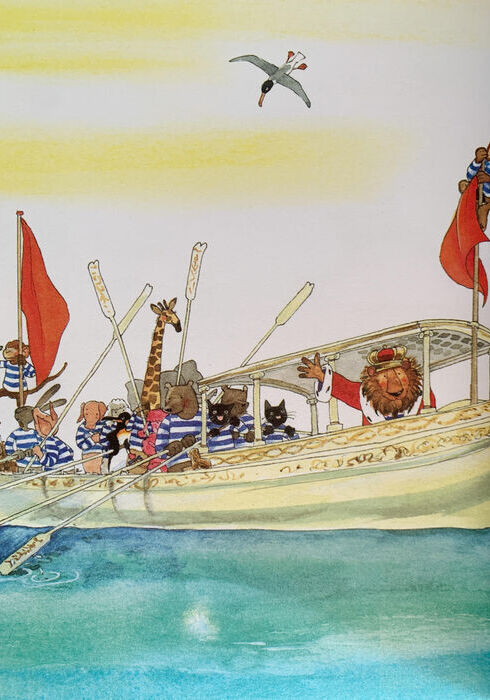 De koning gaat uit varen 03