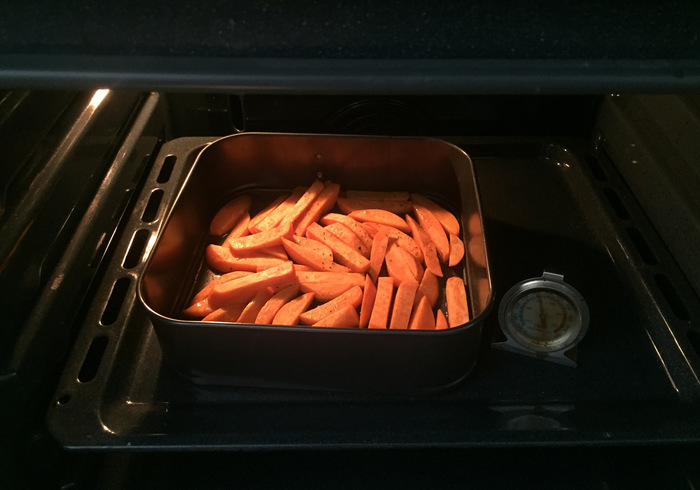 Sweet potato oven chips 07