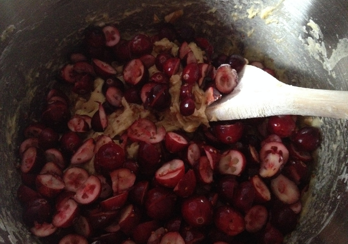 Cranberry walnut bread 17