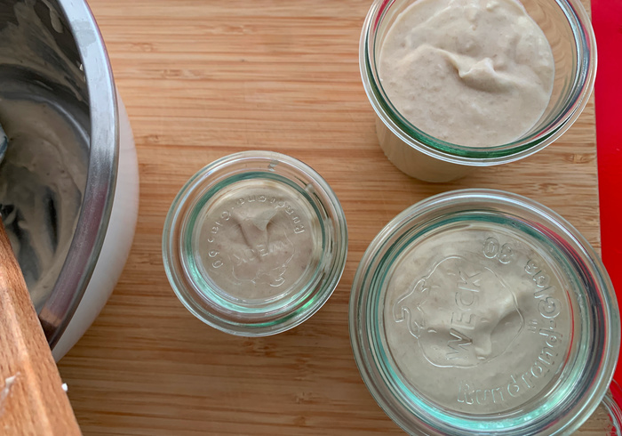 Bananen mousse 10