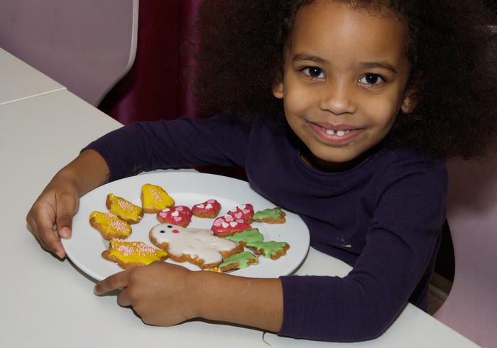 Christmas biscuits home