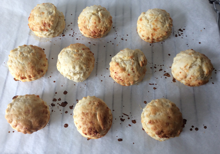 Cheese scones 11