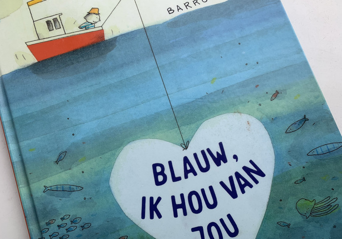 Blauw  ik hou van jou homepage