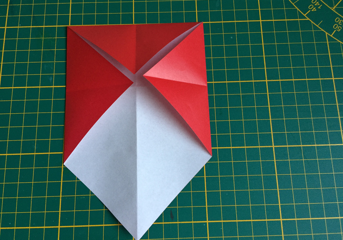 Origami paddenstoel 06
