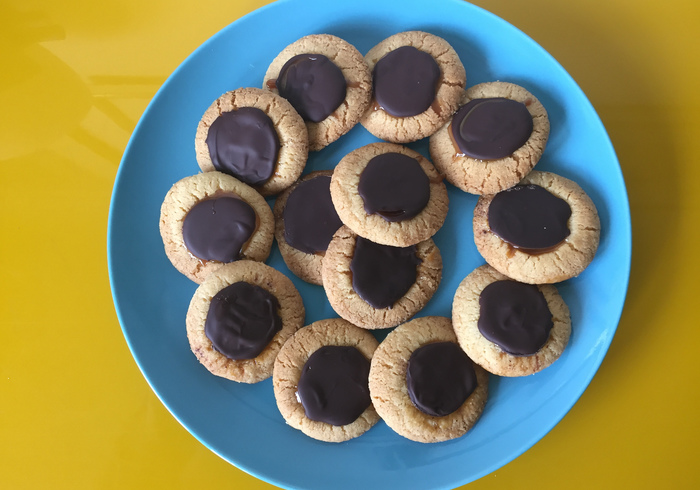 Thumbprint cookies home