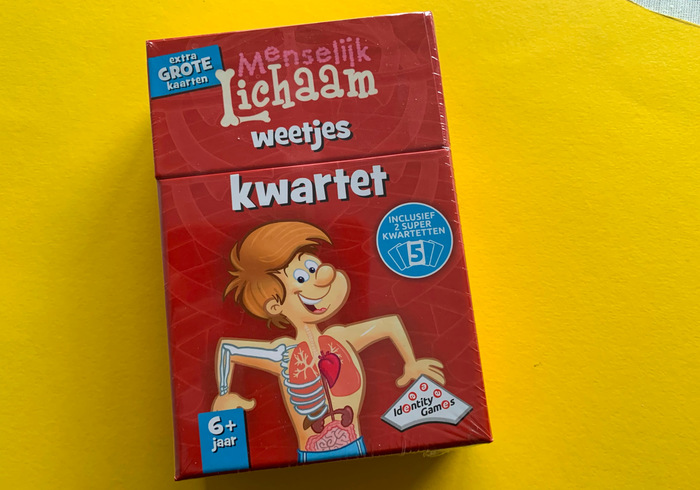 Kwartetspel menselijk lichaam 01