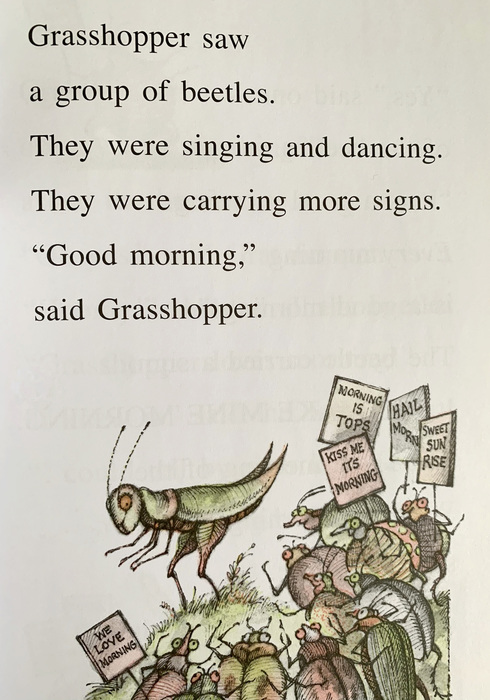 Grasshopper on the road 02