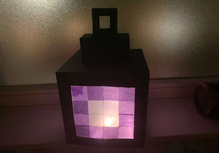 Minecraft lantern promo