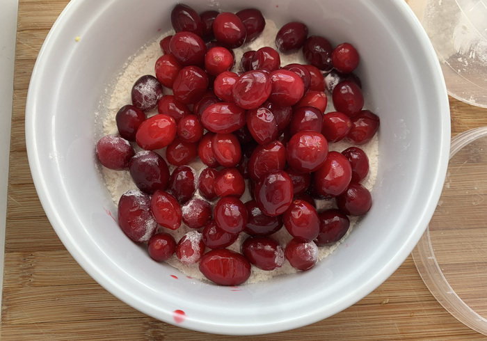 Cranberry mandarijn cake 11