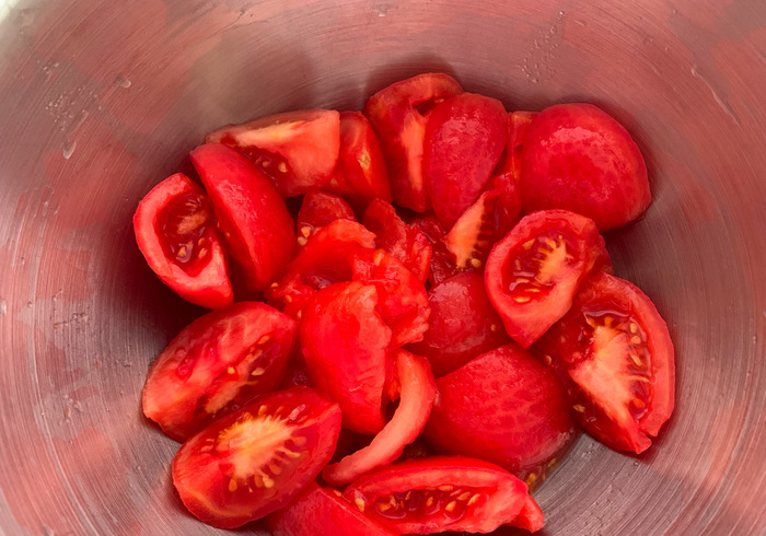Verse tomaten soep 03