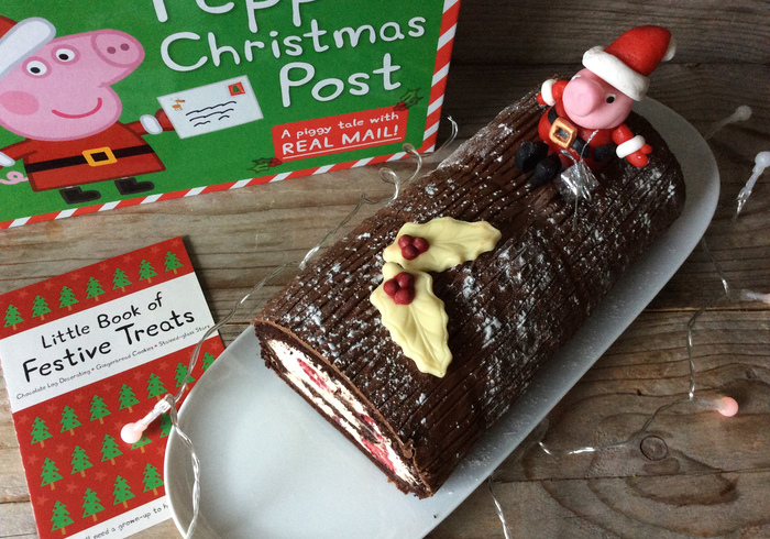 Peppas yule log home