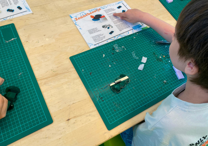 Workshop zonnebeestje 02