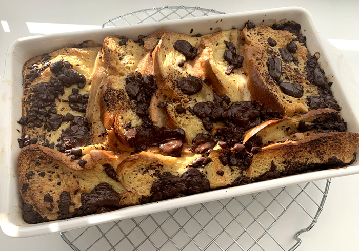Peer chocolade brioche 13