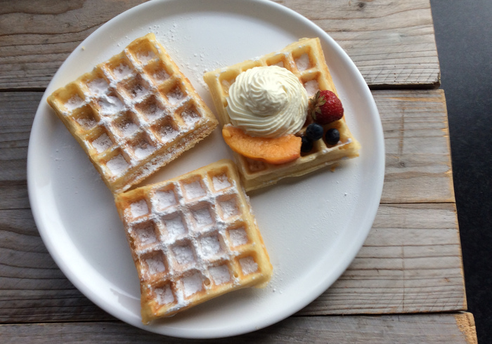 Brussels waffles promo