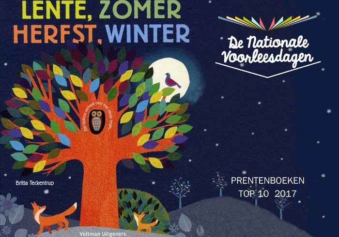 Prentenboeken top 10 lente  zomer  herfst  winter 2017