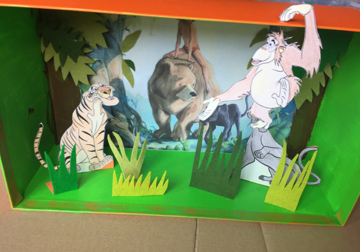 Jungle book diorama 14