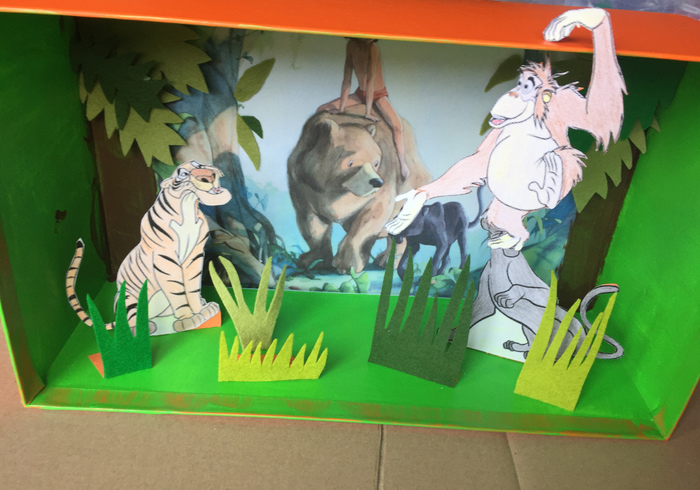 Jungle book diorama 14