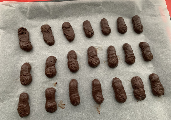 Chocolate amaretto truffels 12