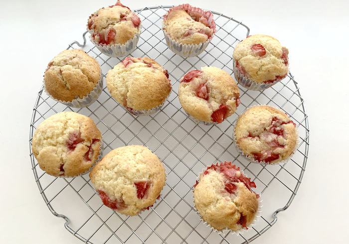 Aardbeien muffins 15