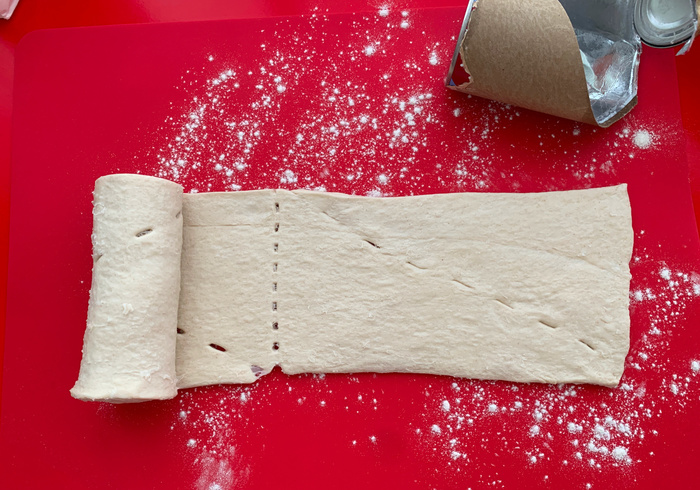 Cranberry mozzarella hapjes 05