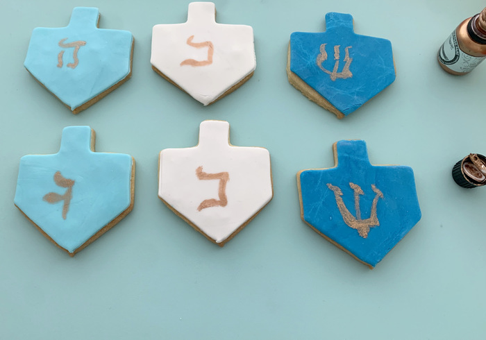 Dreidel koekjes 11