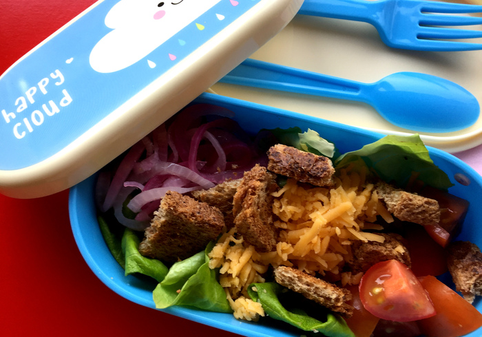 Ploughman's lunch salad promo