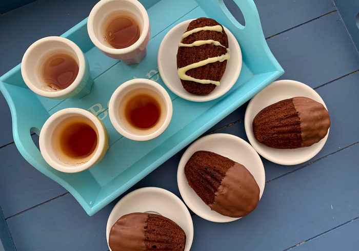 Chocolade madeleines 19