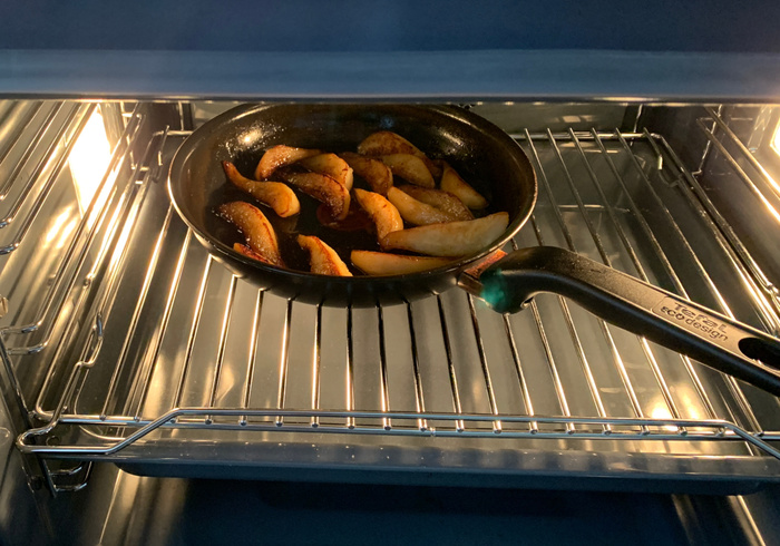 Karnemelk pannenkoeken met peren 07