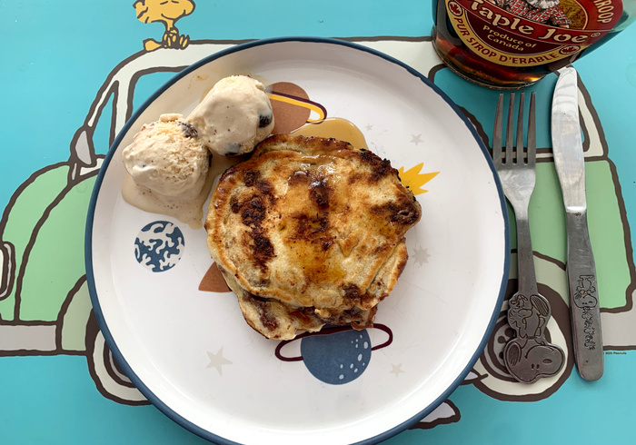 Chocolate chip pancakes homepage