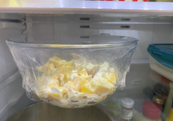 Chicken mango salad 08