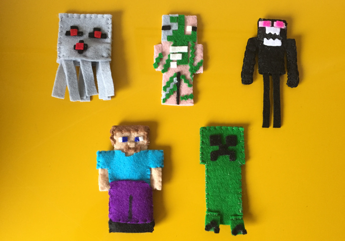 Minecraft popjes sidepicll