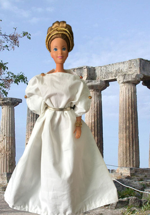 Greek barbie dress 12