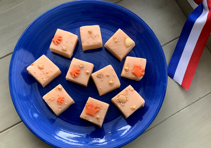 Oranje fudge 10