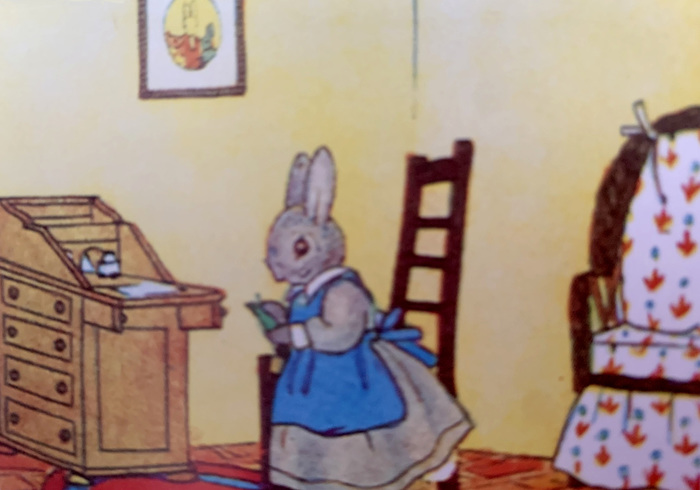 Little grey rabbits valentine 03