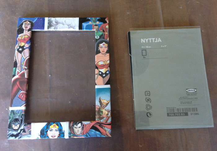 Super woman picture frame 05
